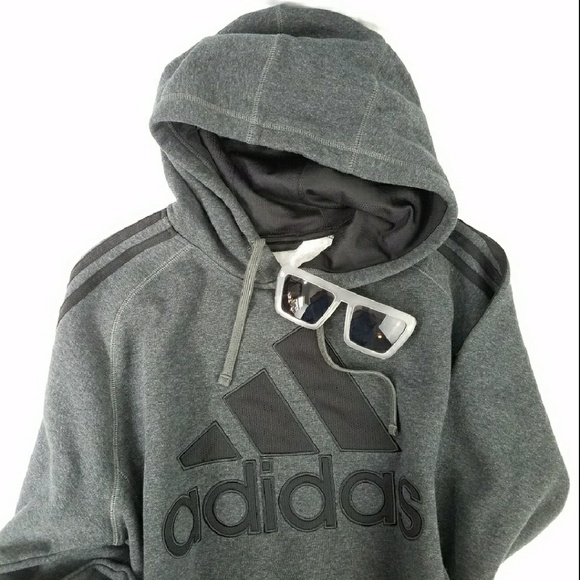 dark grey adidas sweatshirt